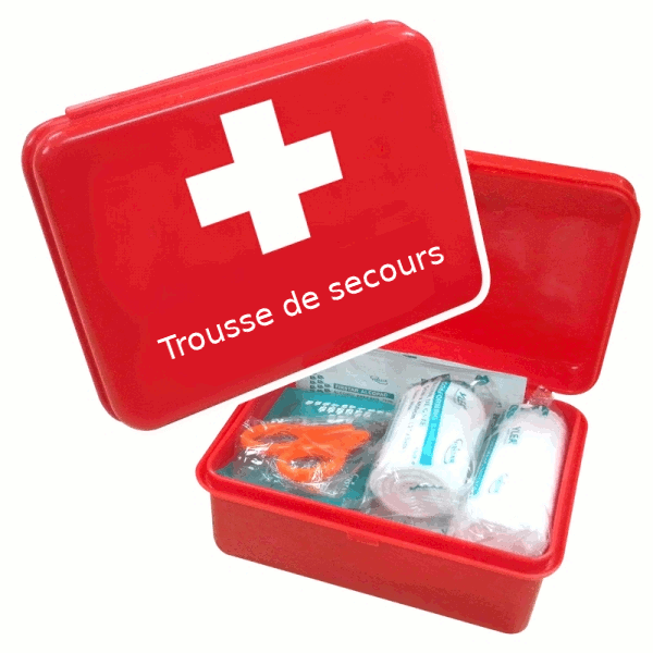 Trousse de secours (jusque 4 personnes)