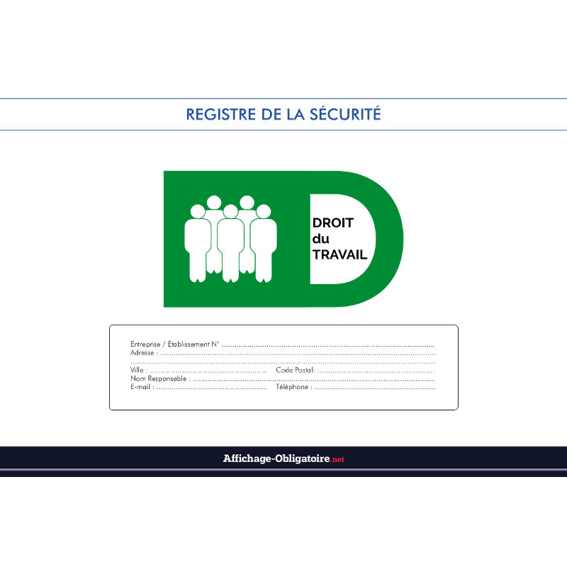 Registre de sécurité