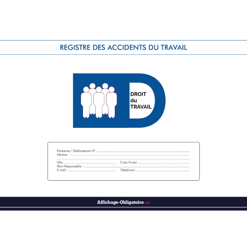 Registre des accidents du travail