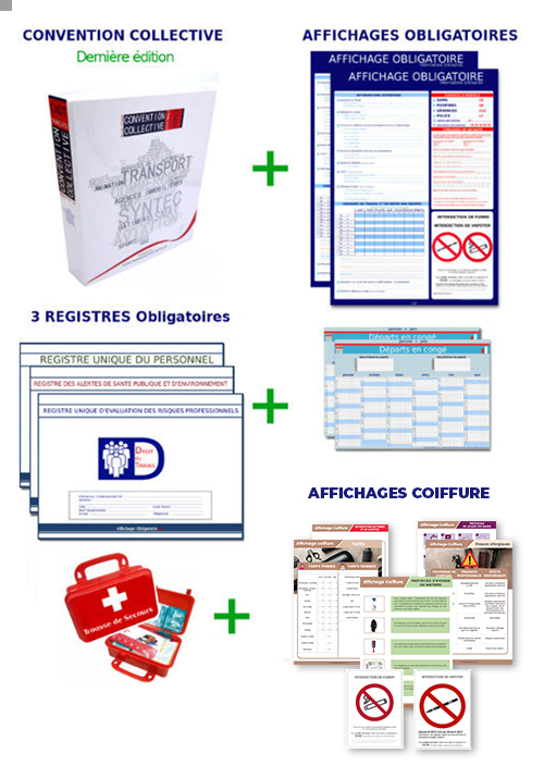PACK mise en conformité intégral SPÉCIAL SALON DE COIFFURE 2025, toutes obligations